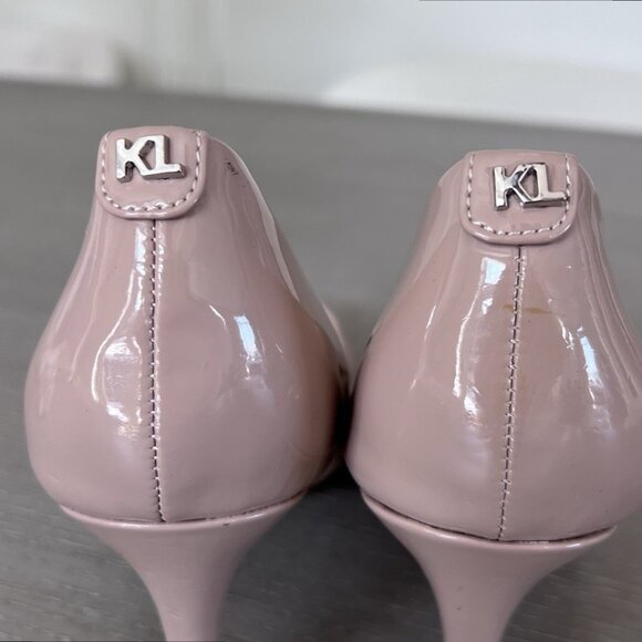 Karl Lagerfeld Paris Poyale Dress Pump Heels - Picture 11 of 13